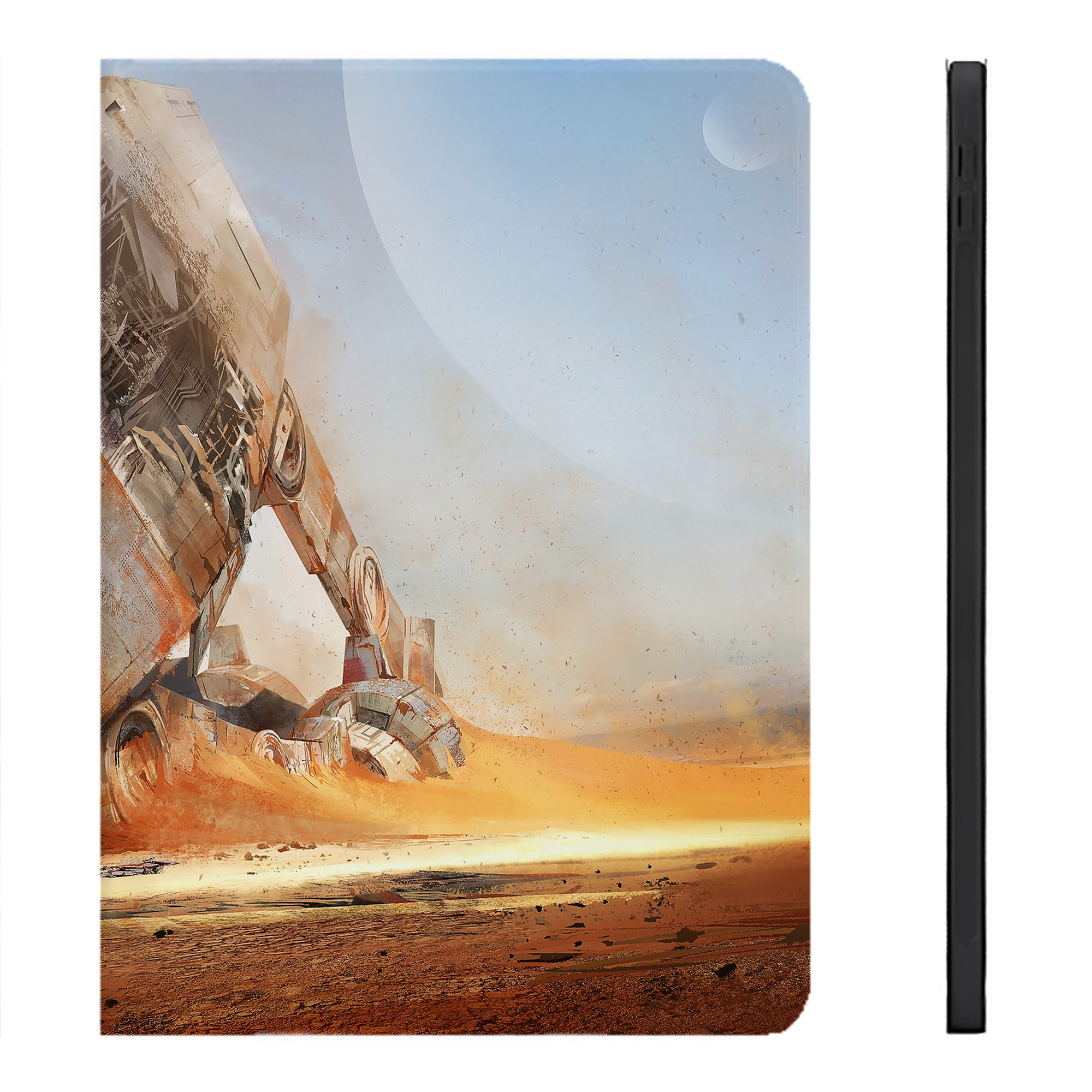 （画像用） スター・ウォーズ Star Wars IPadケース ペンホルダー付き ブックスタイルデザイン